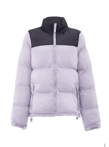 cosimon Damen Wattierte Steppjacke in Lavendel Schwarz