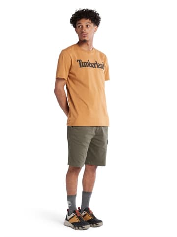 Timberland T-Shirt "TFO 0A2BRN" in Beige