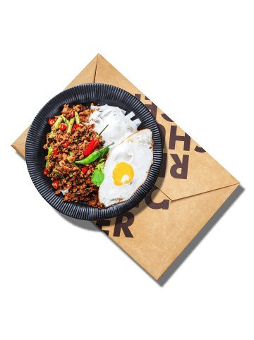 Reishunger Thai Stir-Fry Box (Pad Thai & Holy Basil) (MHD: 30.09.2026)