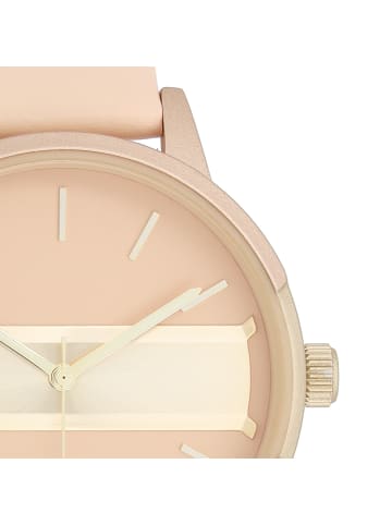 Oozoo Analog-Armbanduhr Oozoo Timepieces pink groß (ca. 42mm)