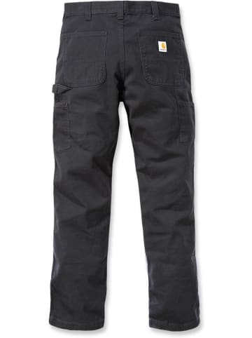 CARHARTT  Stoffhose "W. Twill Dungaree B324" in Schwarz