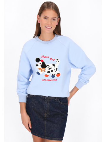 myMo Women Sweatshirt in light blue