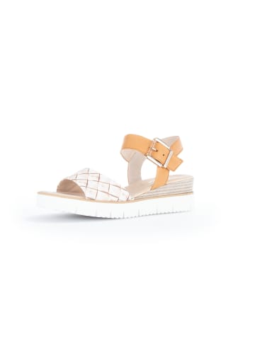 Gabor Fashion Keilsandalette in Beige