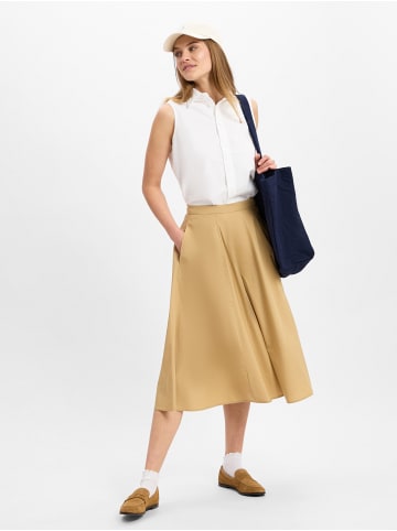 Gant Rock Lightweight Chino Skirt in camel