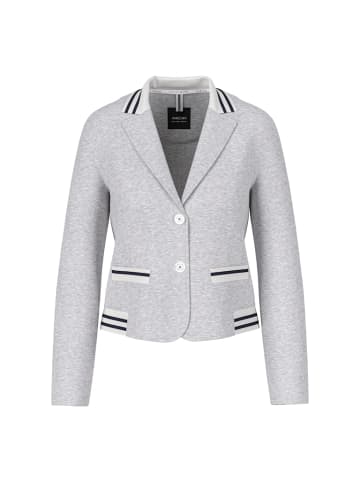MARC CAIN Taillierter Jersey-Blazer in Grau