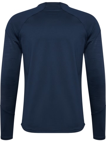 Hummel Hoodie "Pro Training Crew Sweat" in Blau