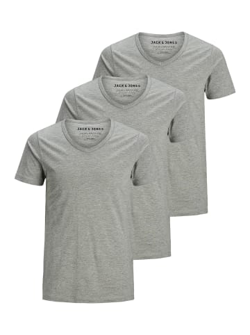 Jack & Jones T-Shirt Essentials in Light grey melange
