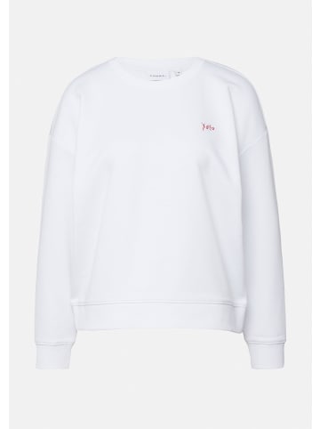 comma Sweatshirt in 01L0_weiß