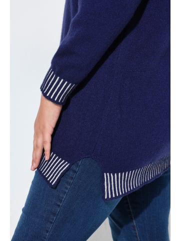 MIAMODA Pullover in dunkles marine