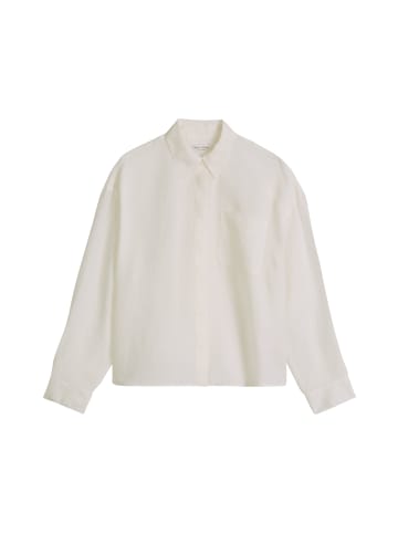 Marc O'Polo Bluse regular in White Cotton