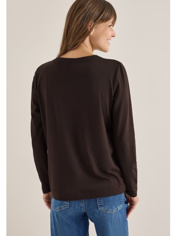 Street One 'Shirt im Tunika-Look' Braun