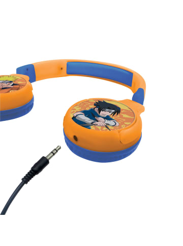 LEXIBOOK® Naruto 2-in-1 Bluetooth® & Kabel-Kopfhörer faltbar