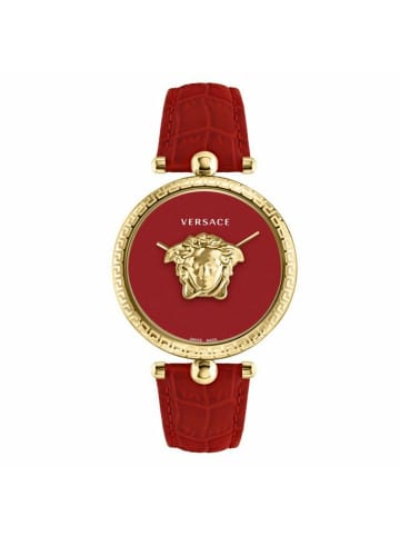 Versace Analoguhr für Damen in rot