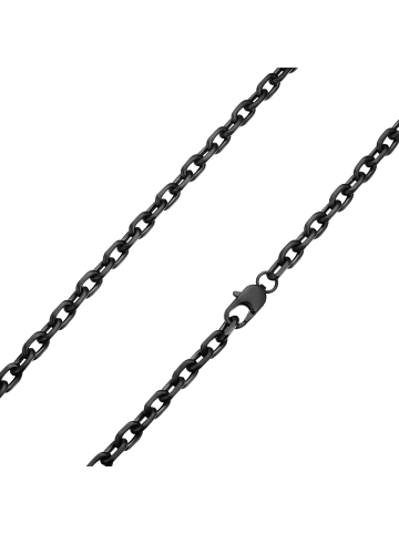 True Rebels Kette aus Edelstahl in schwarz