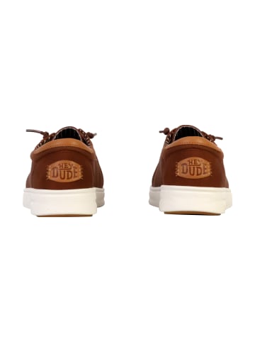 Hey Dude Paul Pro Classic Schnür-Sneaker Braun