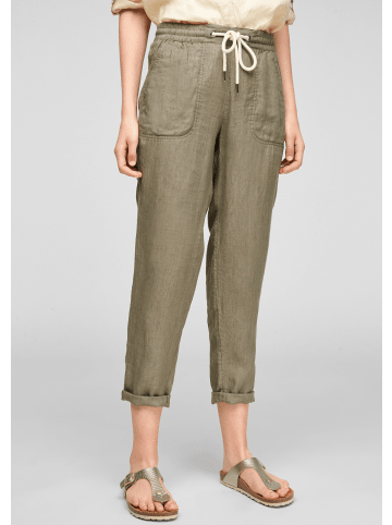 s.Oliver Hose 3/4 in Olive