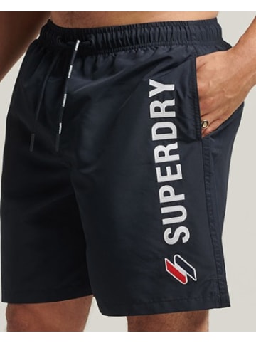 Superdry Badeshorts in Marine