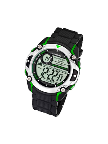 Calypso Digital-Armbanduhr Calypso Digital schwarz extra groß (ca. 47mm)