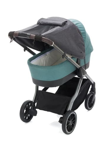 fillikid Sonnenschutz Deluxe für Buggy und Sportwagen Exclusiv in Grau Melange