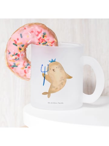 Mr. & Mrs. Panda Teetasse Sternzeichen Wassermann ohne Spruch in Transparent
