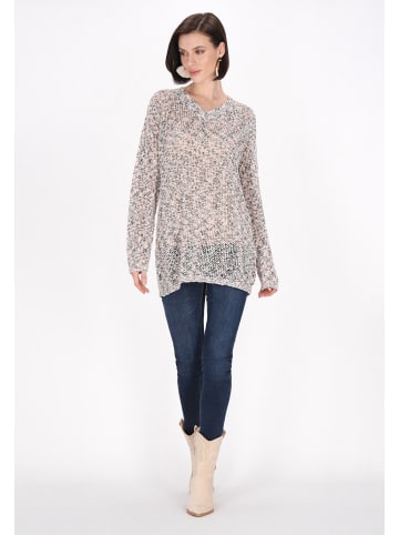 VIRITA Women Sweater in Navy Multicolor