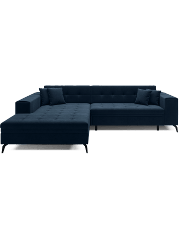 MF Design Sokka Recamiere Links in Navyblau -  (L) 292 x (B) 292 x (H) 84 cm