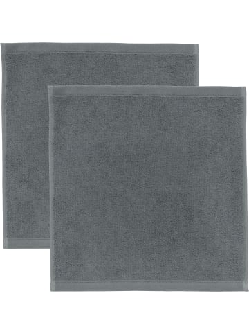 Erwin Müller Frottier Seiftuch 2er-Pack Heidenheim in grau