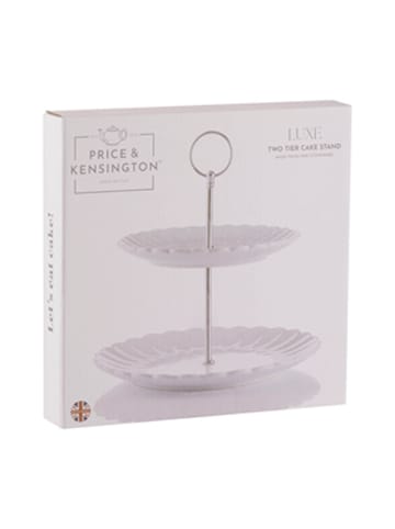 Price&Kensington PRICE & KENSINGTON, Keks-Etagére, LUXE, weiß