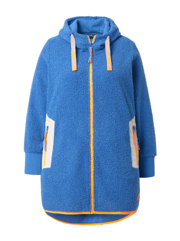 LAURASØN Sweatjacke in fernblau