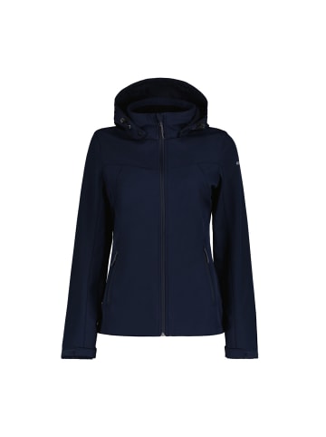 Icepeak Softshelljacke Brenham mit Kapuze in Blau