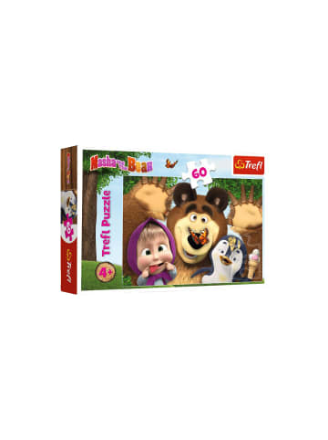 Masha and the Bear Puzzle Mascha und der Bär in multicolor