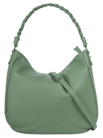Samantha Look Handtasche echt Leder in mint