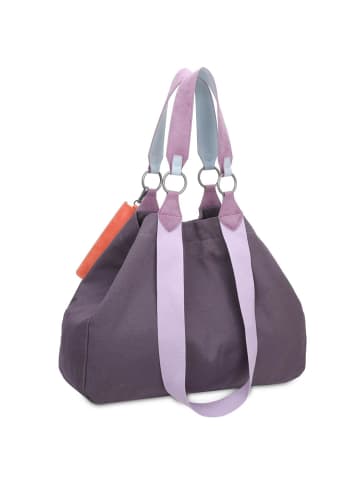 Fritzi aus Preußen Izzy Canvas Shopper Tasche 45 cm plumy