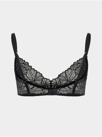 Erlich Textil  FLUID LACE BÜGELLOSER BH in schwarz