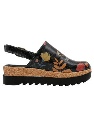 Dogo Akita Sandalen - Find the Cat 40 in Schwarz