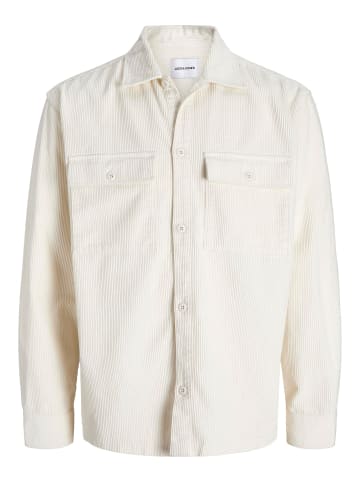 Jack & Jones Overshirt in Antique White