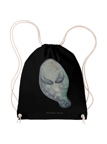 Mr. & Mrs. Panda gymnastiktasche Seekuh Happy ohne Spruch in Schwarz