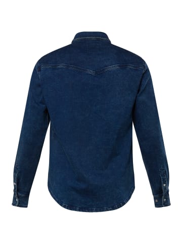 JP1880 Hemd in blue denim