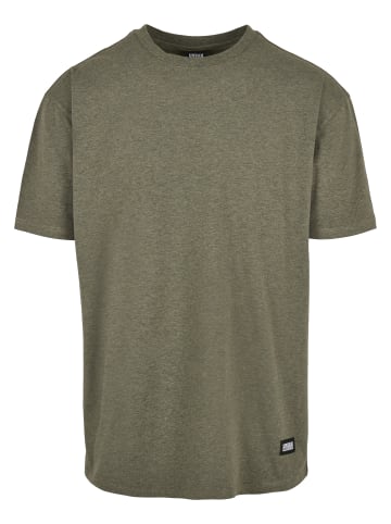 Urban Classics T-Shirt in darkgreen melange