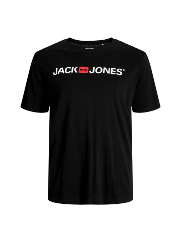 Jack and Jones JJECORP Logo Tee SS Crew Neck NOOS PLS in Schwarz