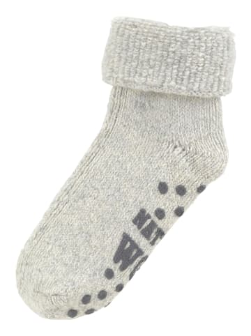 LAVANA basic ABS-Socken in grau