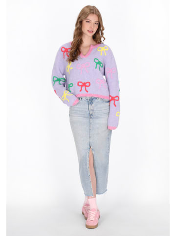 myMo Women Sweater in lilac