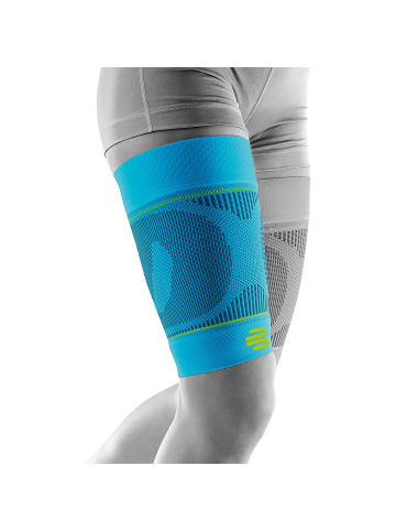 Bauerfeind SPORTS COMPRESSISLEEVES UPPER LEG in Hellblau