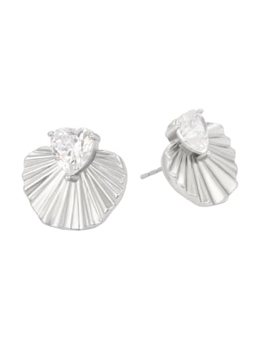gaya Women Earrings in Silver White