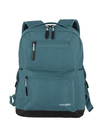 travelite Kick Off Rucksack 40 cm Laptopfach in petrol