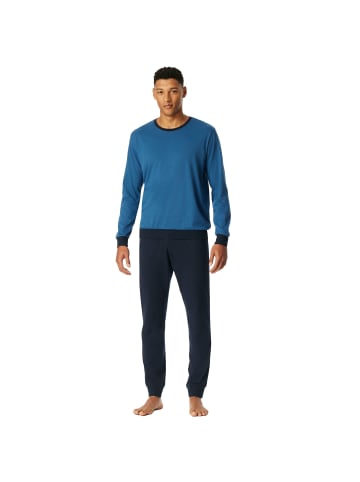 UNCOVER BY SCHIESSER Pyjama in Blau
