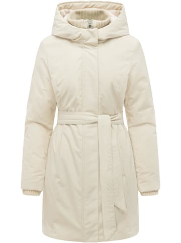 ragwear Kurzmantel Northe Y in Ecru