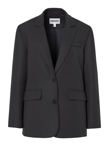 Pieces Oversize-Blazer in Black