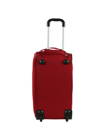 D&N Bags & More Rollenreisetasche 65 cm in rot