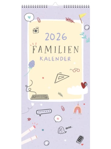 Lingen Verlag Kalender - Mein Family-Planer 2026 - Aufschreiben, abhaken, glücklich sein